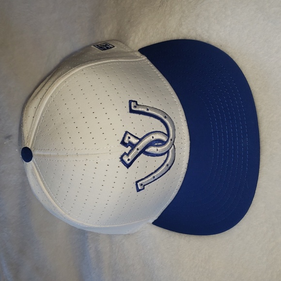 The Game Other - Indianapolis Colts The Game Blue White Ball Cap 7 3/8 nwot
